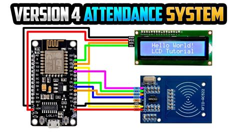 rfid based attendance system project report ppt|rfid attendance system using esp8266.